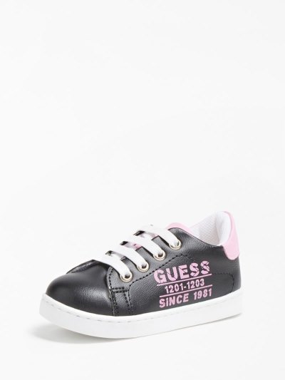 Guess Andrea Logo Tenisky Panske Ruzove | SK-794946