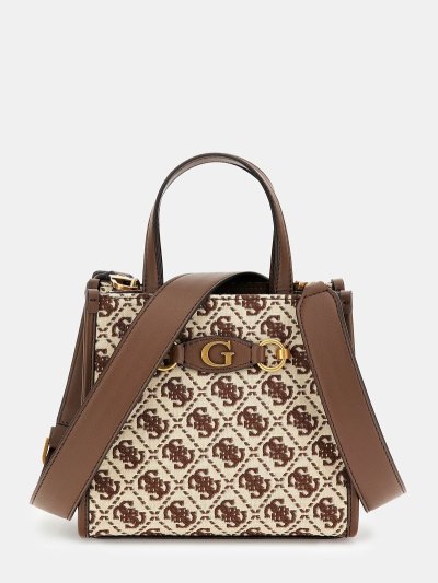 Guess Izzy 4g Logo Mini Kabelky Damske Hnede | SK-429469