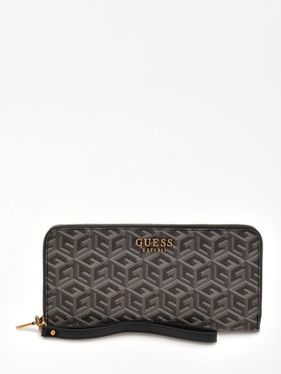 Guess Laurel G Cube Logo Maxi Penazenky Damske Siva | SK-173407