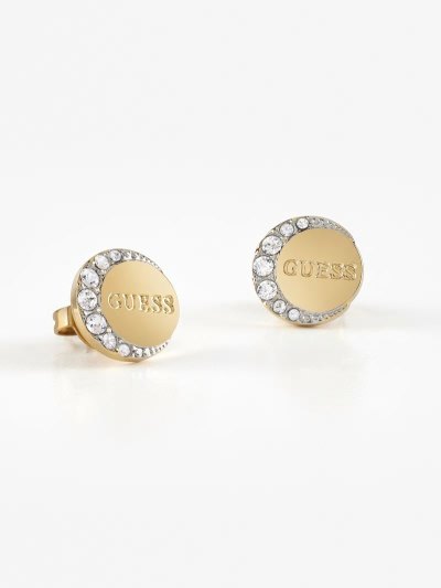 Guess "Moon Phases" Nausnice Damske Zlate | SK-923061