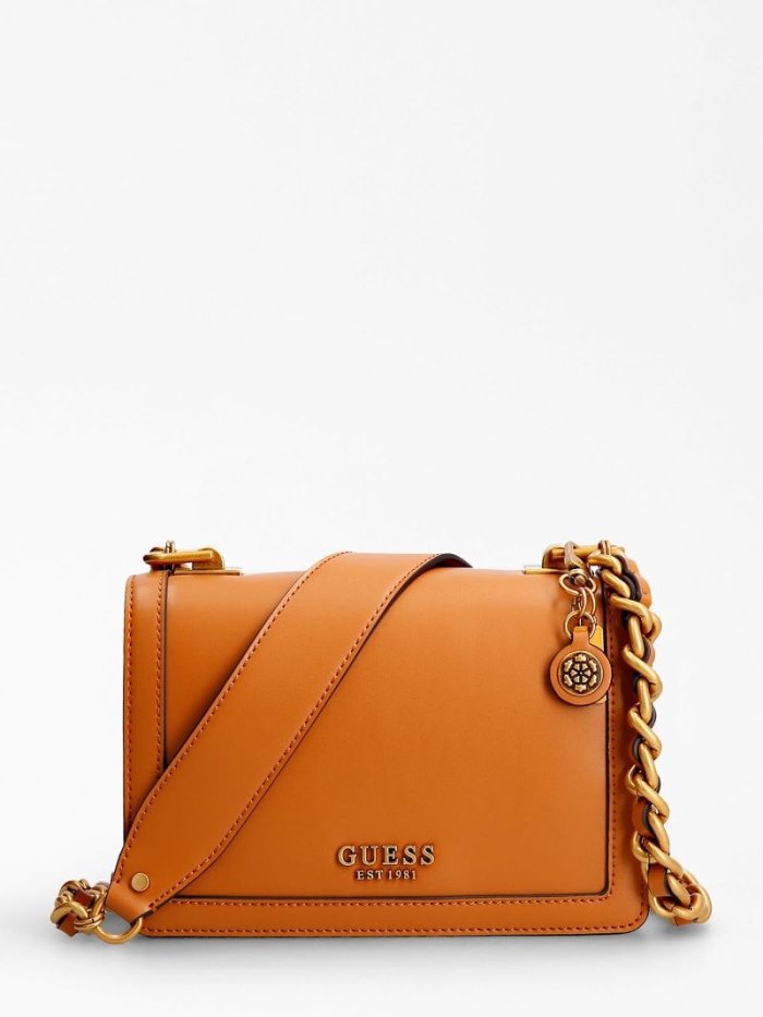 Guess Abey Mini Crossbody Kabelka Damske Oranžové | SK-148181