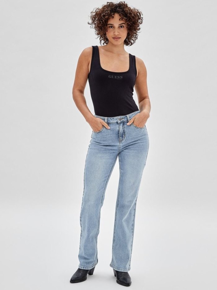 Guess Bootcut Oblecenie Damske Modre | SK-333448