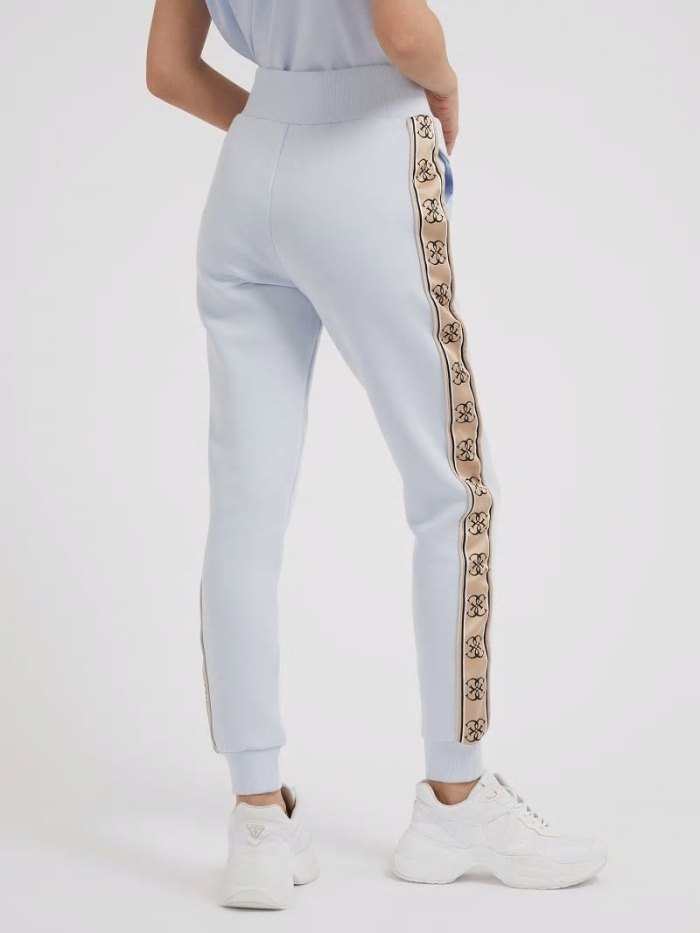 Guess Side Logo Jogger Pant Jogger Nohavice Damske Svetlo Modre | SK-215361